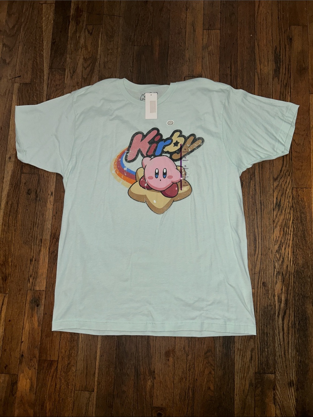 Nintendo Kirby Tee in Mint Green